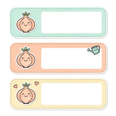 Naklejki/etykiety na kubeczki