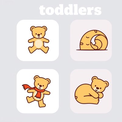 Karty stacji — Piktogramy misia