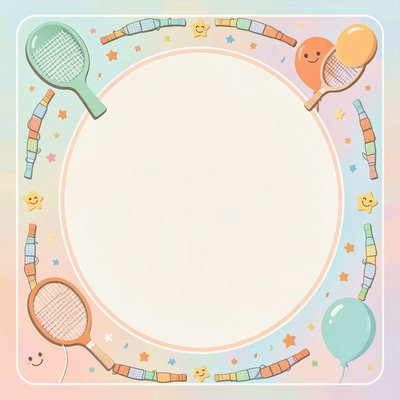 Szablon dyplomu — Mały Tenisista