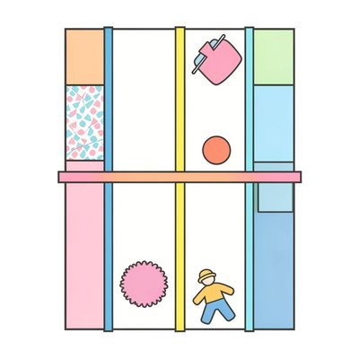 Szablon toru do gry — widok z góry