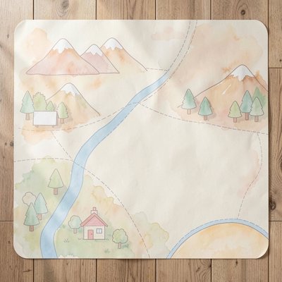 Podkład mapy (duży arkusz)