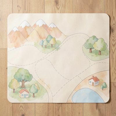 Podkład mapy (duży arkusz)