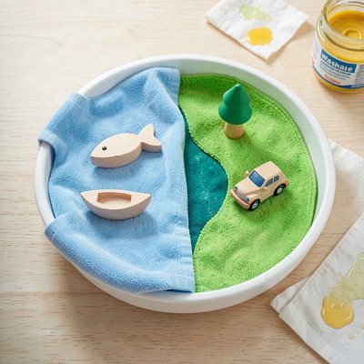 Stacja sensoryczna – Morze i Ląd (taca)