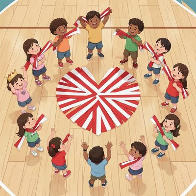 Ilustracja formacji „Tańczące godło”