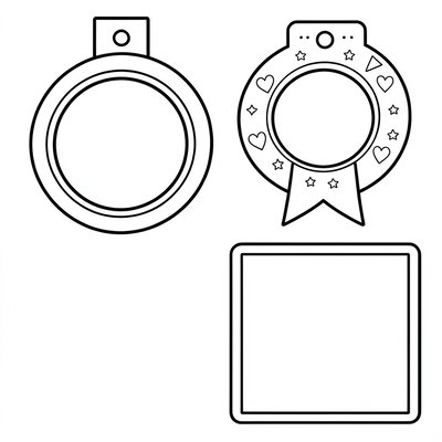 Szablon odznaki uczestnika