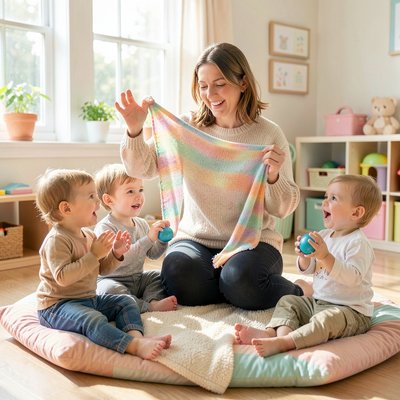 Krąg powitalny i pożegnalny — scena