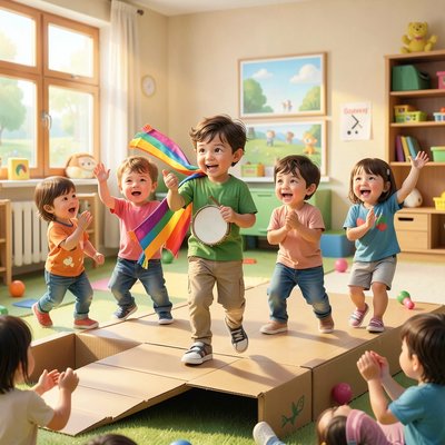 Scena 3 — Sygnały i parada współpracy