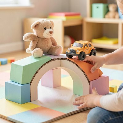 Stacja B — Klocki i mosty