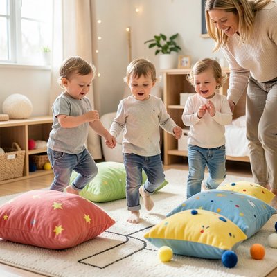 Omiń miny — miękkie poduszki jako miny