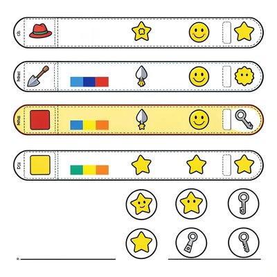 Szablon opasek identyfikacyjnych
