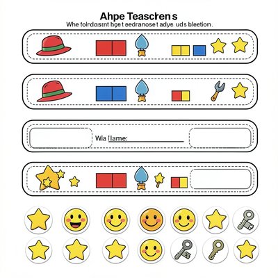 Szablon opasek identyfikacyjnych