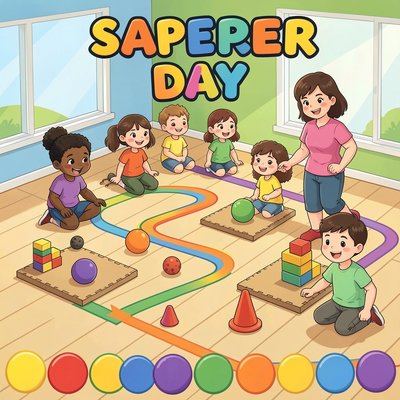 Plakat: Dzień Sapera — tor przeszkód