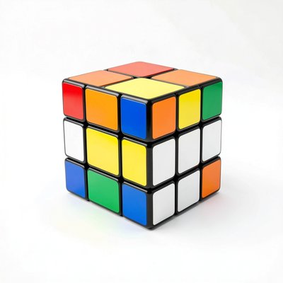 Duży plakat Kostki Rubika