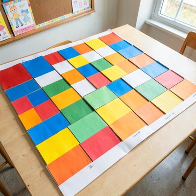 Wspólna mozaika - finalna kompozycja