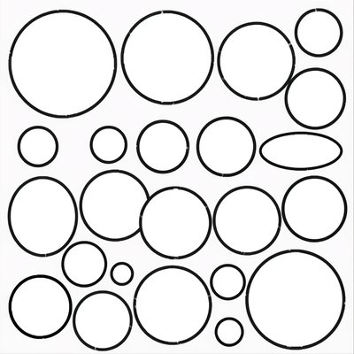 Szablony baz - okręgi i owale