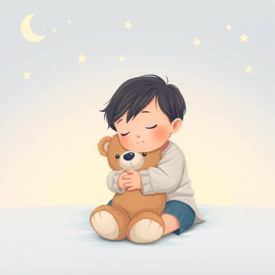 Ilustracja uspokojenia - Kołysanka