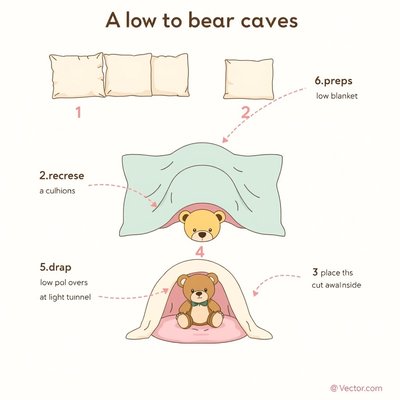 Szablon tunelu misiowych jaskiń