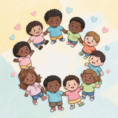 Plakat „Łańcuch Przyjaźni”