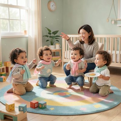 Scena zajęć: powitanie i taneczny krąg