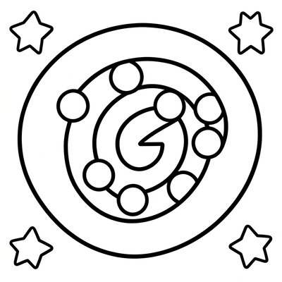 Kolorowanka — spirala DNA