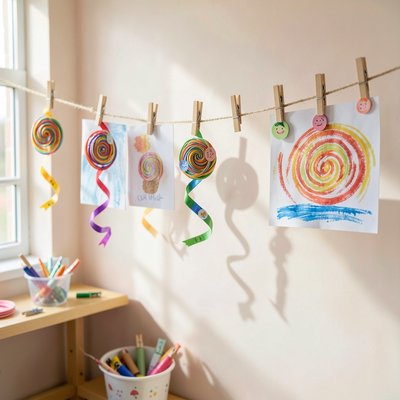 Galeria prac — ekspozycja 'nasze helisy'