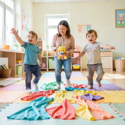 Tor ruchowy z chusteczkami