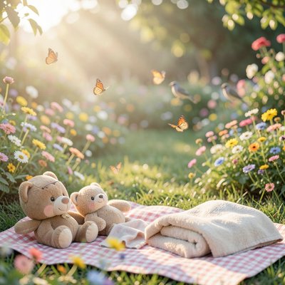 Scena „Ogród Zięcia” — tło relaksacyjne