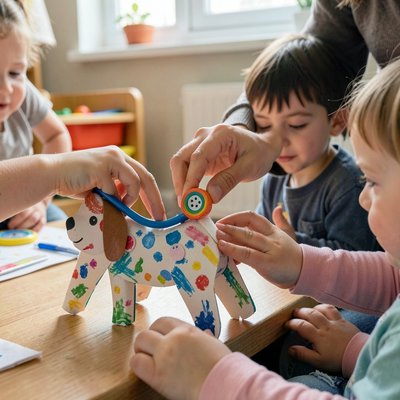 Zabawa sensoryczna — badanie pacjenta