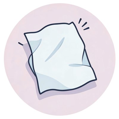 Ilustracja: Miękka chusteczka