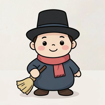 Duży obrazek: Kominiarz