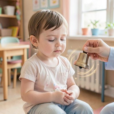 Uważne słuchanie — scenka z dzwonkiem