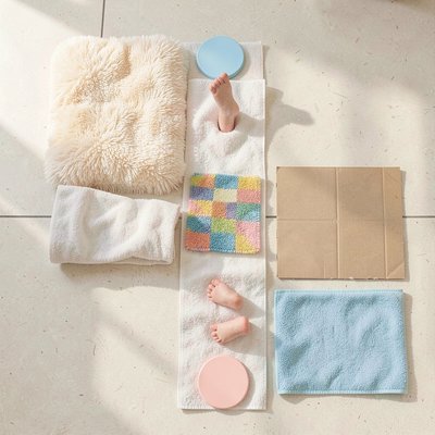 Ścieżka sensoryczna — widok z góry