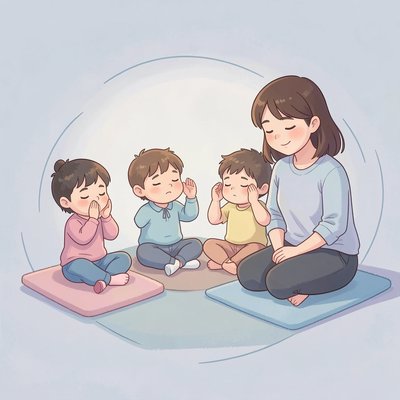 Wyciszająca scena — Chłodzenie metalu