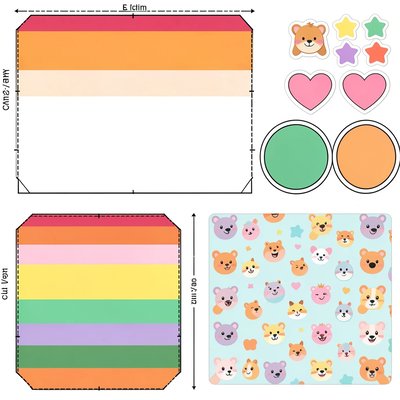 Szablon ozdobnej rolki (wrap)