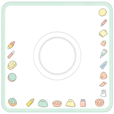 Aranżacja stanowiska – mata i talerzyk (Template)