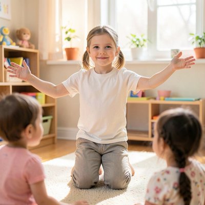 Prowadzący jako 'Orzeł' — demonstracja ruchu