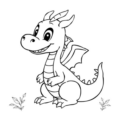 Arkusz kolorowanki - prosta postać