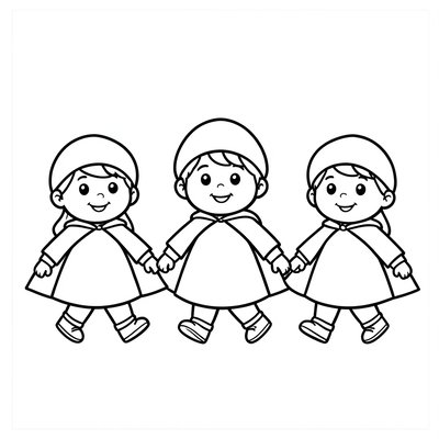 Kolorowanka: Krokami po Zamku