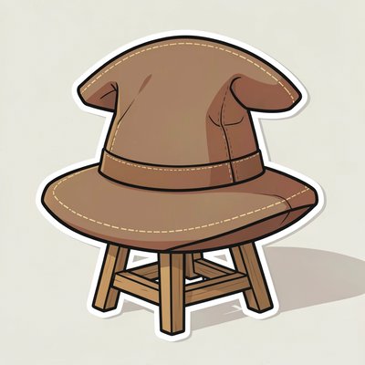 Kapelusz Sortujący — grafika do druku