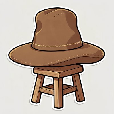 Kapelusz Sortujący — grafika do druku