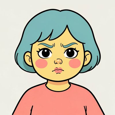Ilustracja postaci Zołzy (do maski i plakatu)