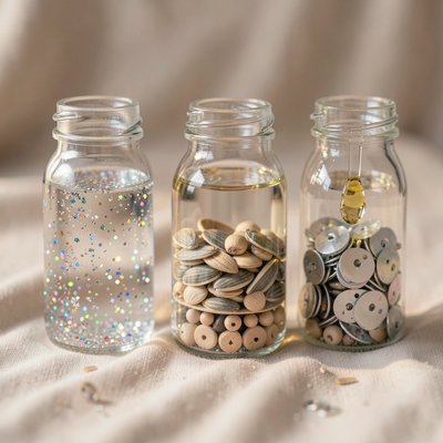 Butelki sensoryczne — detale