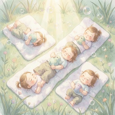 Wizualizacja relaksacyjna — Jesteśmy kuleczkami