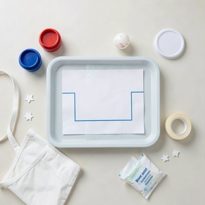 Szablon stanowiska — Układ materiałów