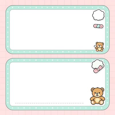 Szablon etykiety aptecznej (do wydruku)