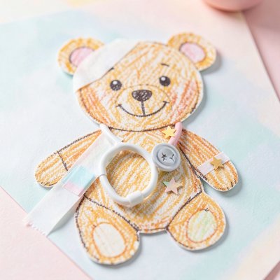 Wzór gotowej pracy — przykładowy udekorowany pacjent