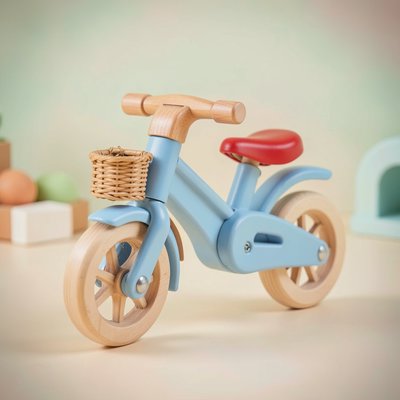 Ilustracja na powitanie — Zabawowy rowerek