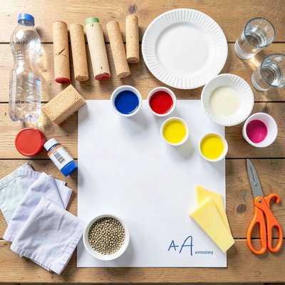 Zdjęcie materiałów do stemplowania