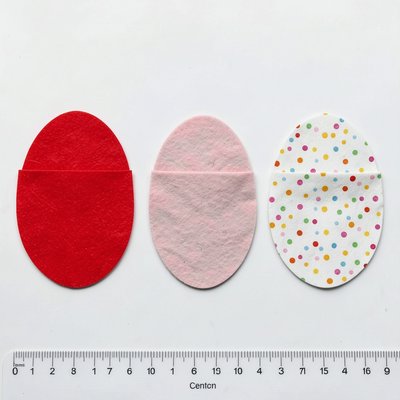 Kieszonka półokrągła - szablony materiałowe