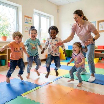 Mini-przerwa ruchowa — skaczemy jak kangury